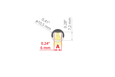 LED  Rundleuchte PIKO-O
